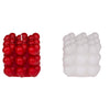 Candela a bolle Ootb cuore 6x6 cm