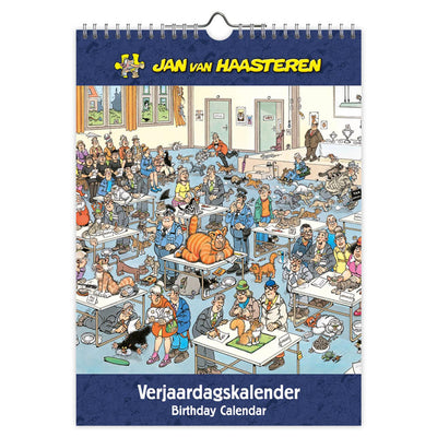 Calendario de cumpleaños de Comello Jan van Haasteren
