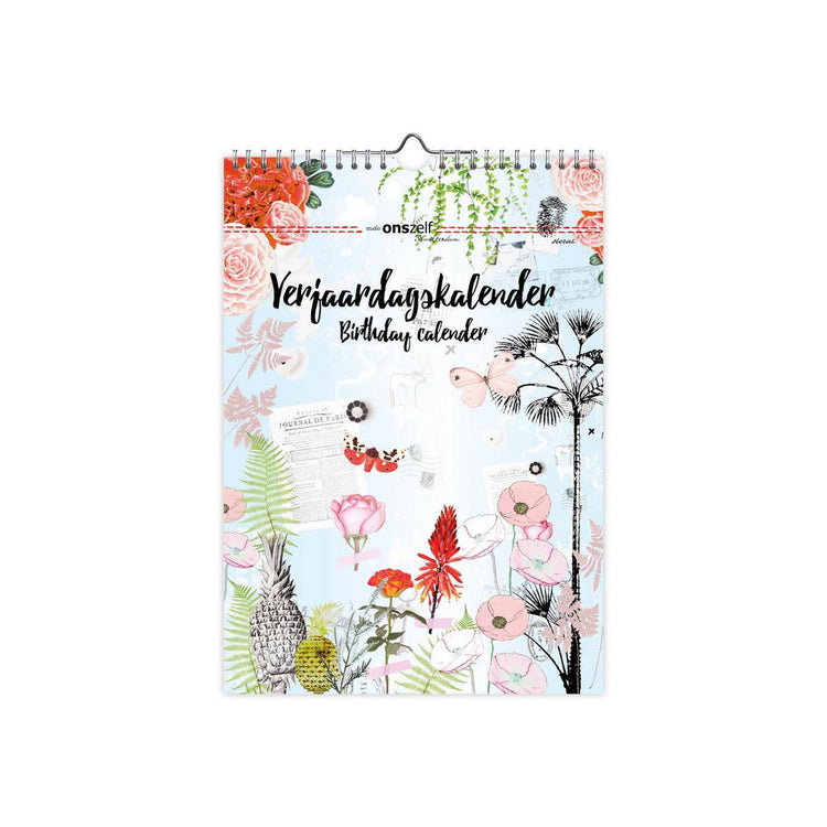 Comello verjaardagskalender studio onszelf a4 21x30cm