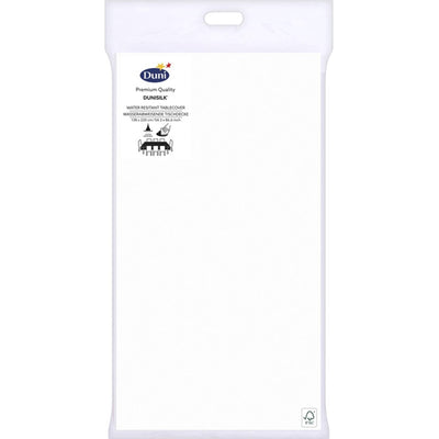 Mantel Duni 138x220cm blanco hielo