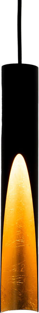 Lampada a sospensione Eglo barbotto - gu10 - ø 6 cm - oro nero - acciaio