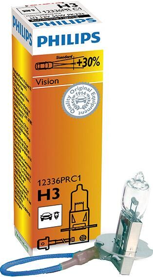Lampada Philips h3 12v 55w pk22s | 10 pezzi