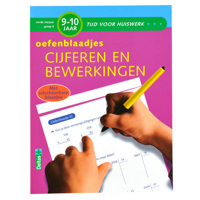 Deltas oefenblaadjes cijferen en bewerkingen (9-10 j)