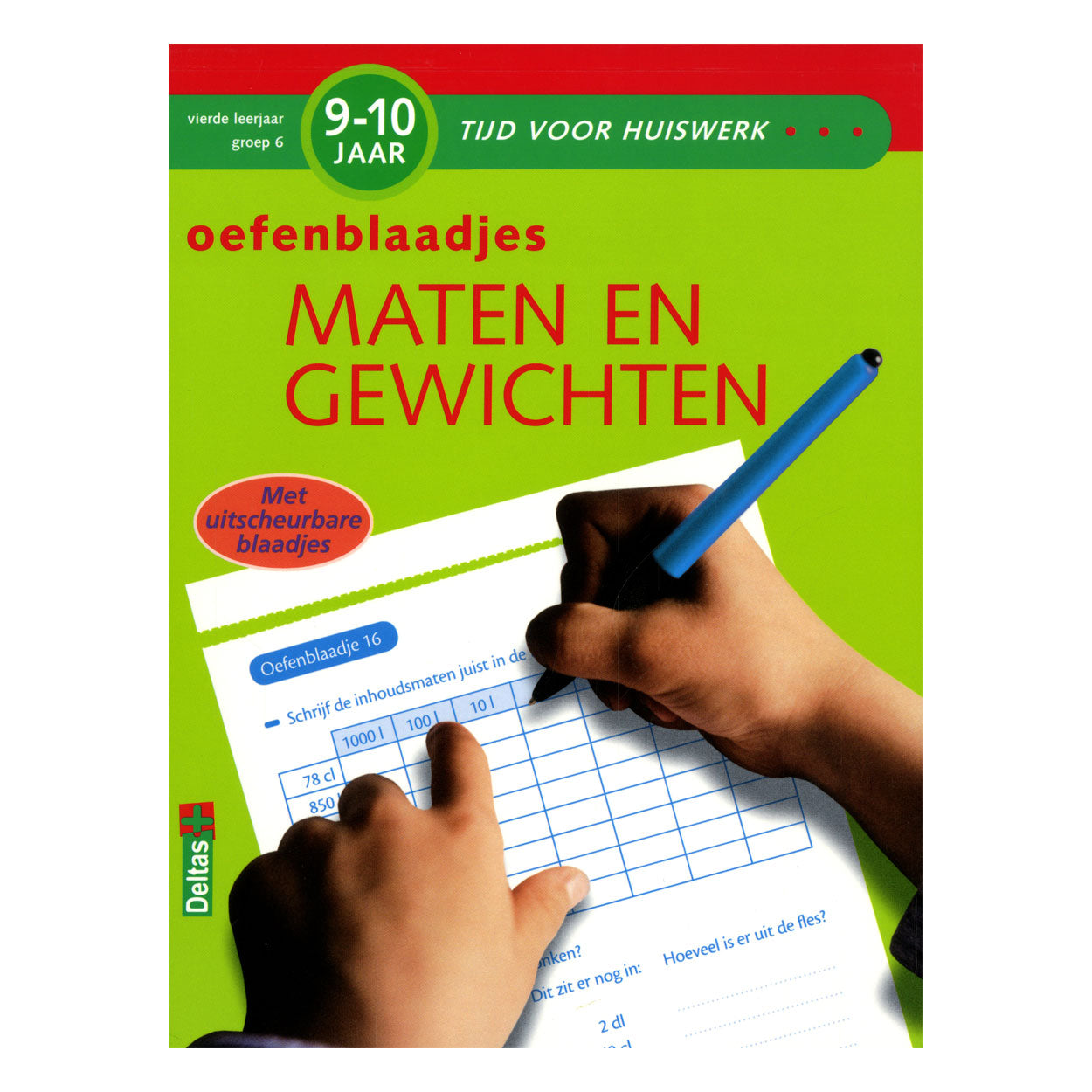 Deltas oefenblaadjes maten en gewichten
