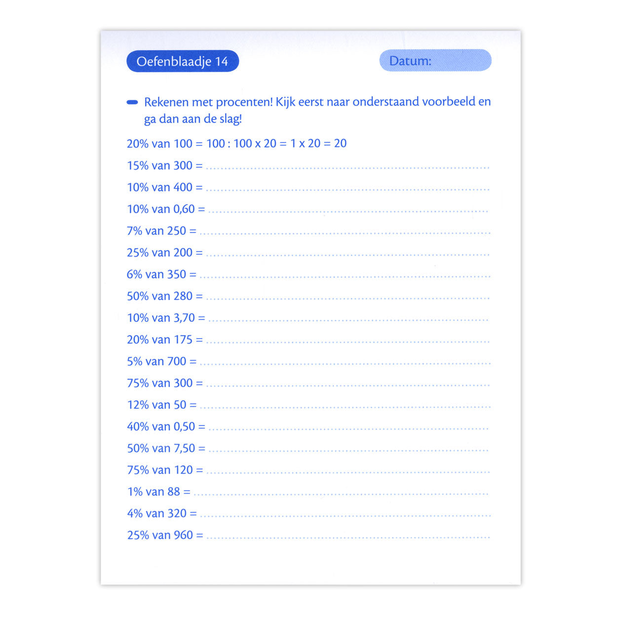Pratica foglie il calcolo (10-11 anni) figure e modifiche
