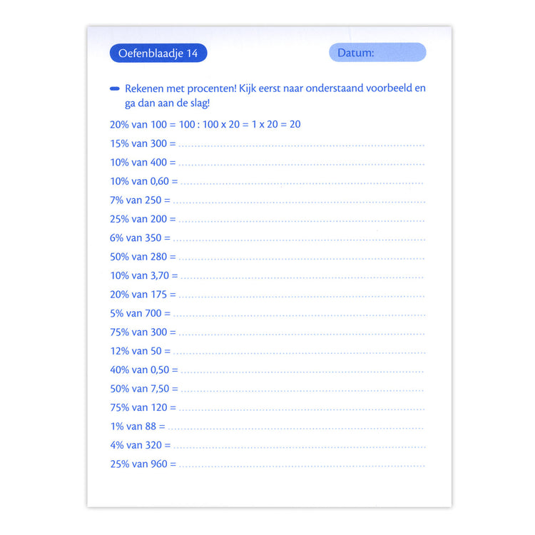 Pratica foglie il calcolo (10-11 anni) figure e modifiche
