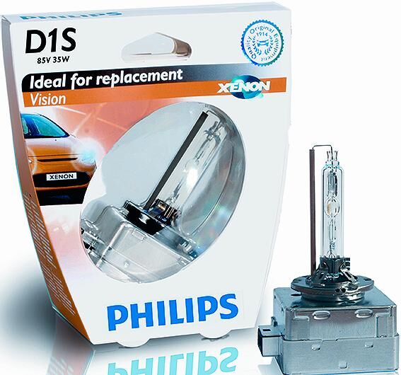 Lampada frontale Philips xenon vision di d1s vision s1.