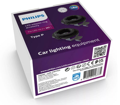 Adattatore Philips ultinon pro6000 anello adattatore led tipo h7 11182x2