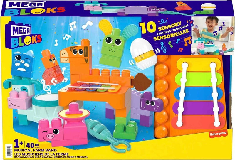 Mega Bloks Construction Set Musical Farm
