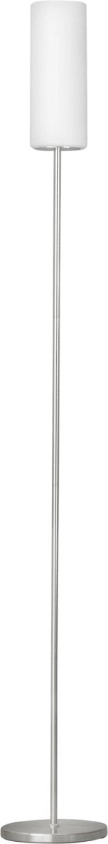 Eglo troy 3 vloerlamp - e27 - 153 cm - grijs wit gelakt