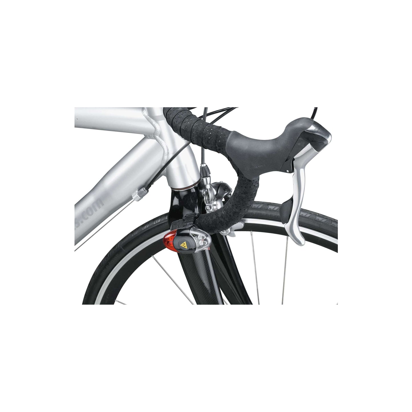 Batteria di dimora a LED a LED del casco topoak nero