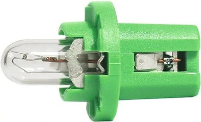 Lampada indicatore Hella 12V 2W B8.5D verde