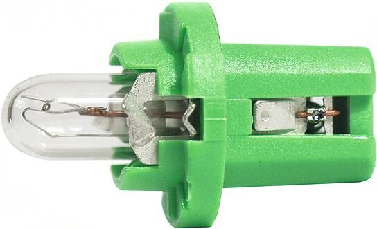 Hella steeklamp indicator lamp 12v 2w b8.5d green