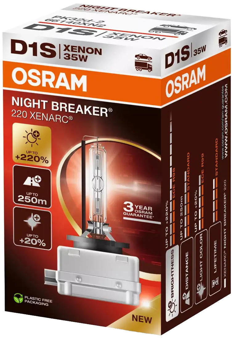 OSRAM XENON 85V 35W D1S Lámpara Night Breaker Laser