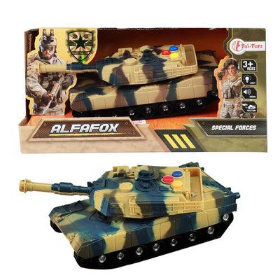 Toi-toys toi juguetes tanque militar 17cm fricción