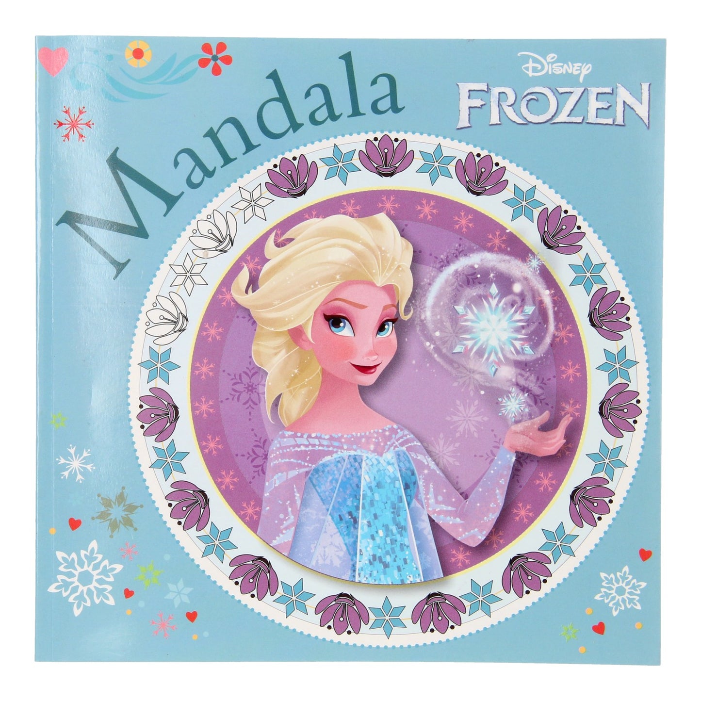 Libro para colorear de Mandala de Disney Frozen