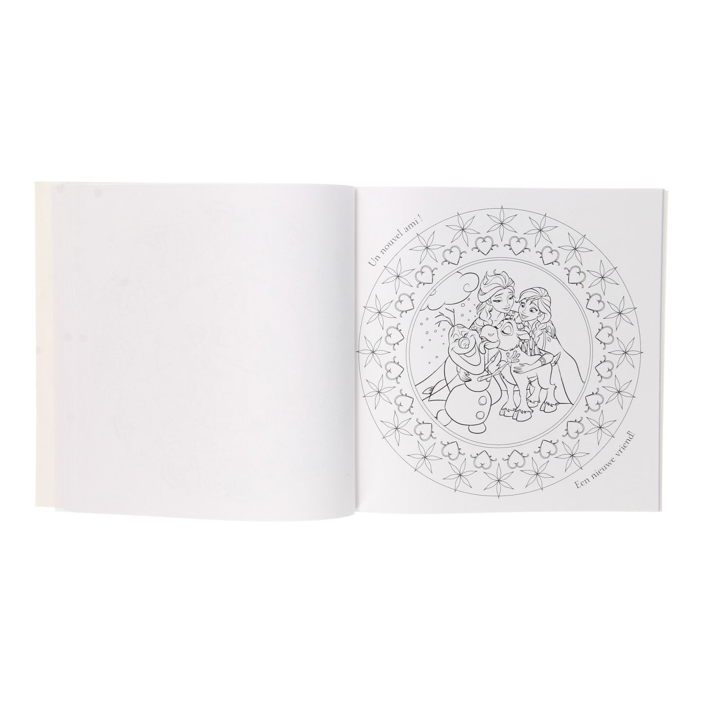 Libro da colorare Disney Frozen Mandala