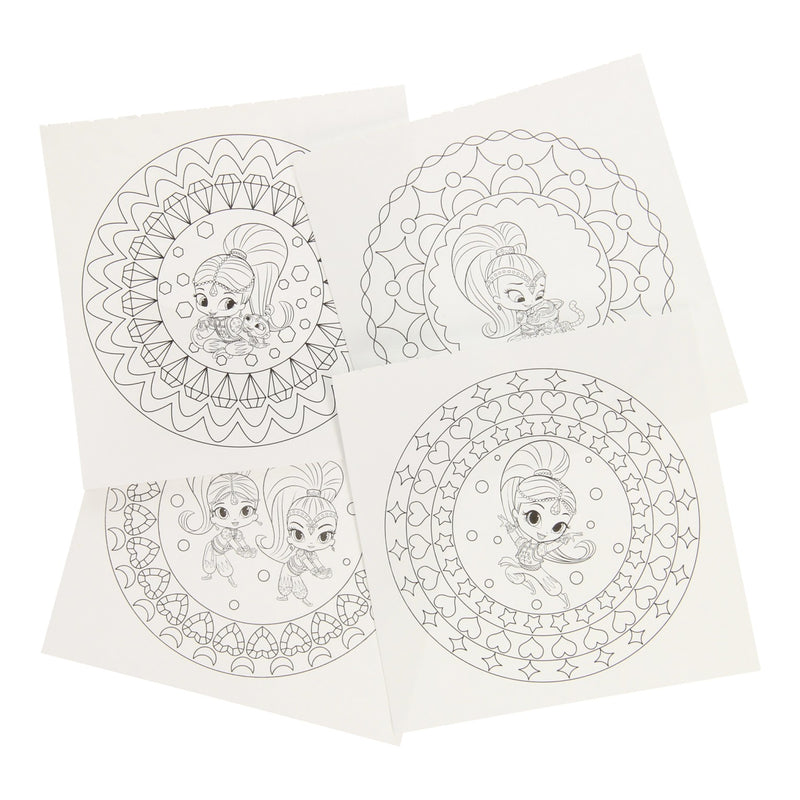 Shine Shine Mini Mandala Coloring Book
