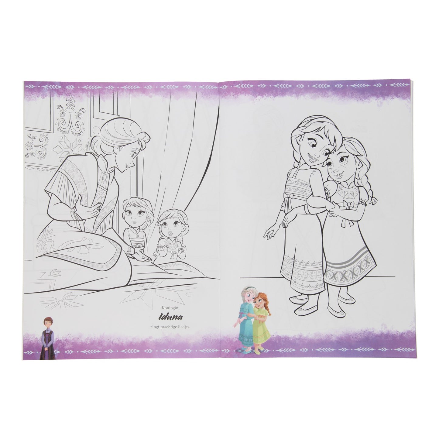 Libro de color de Disney Frozen II con pegatinas