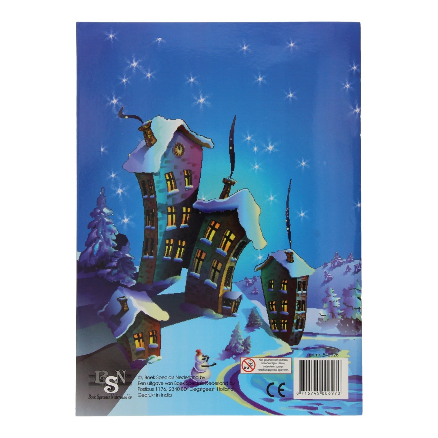 Libri speciali Nederland BV Christmas Attaccante Colorbook