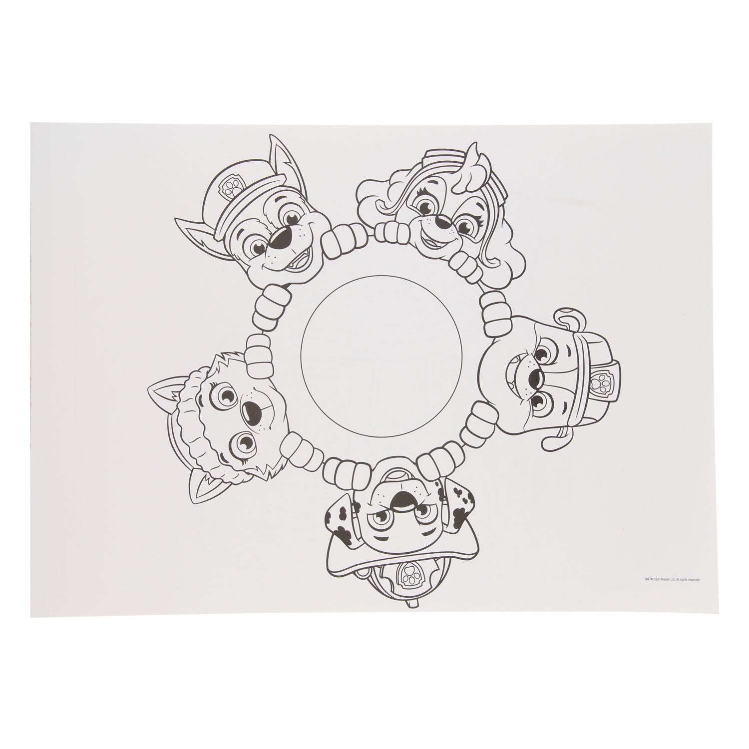 Paw Patrol Patrol Placemat Law Paw Patrol