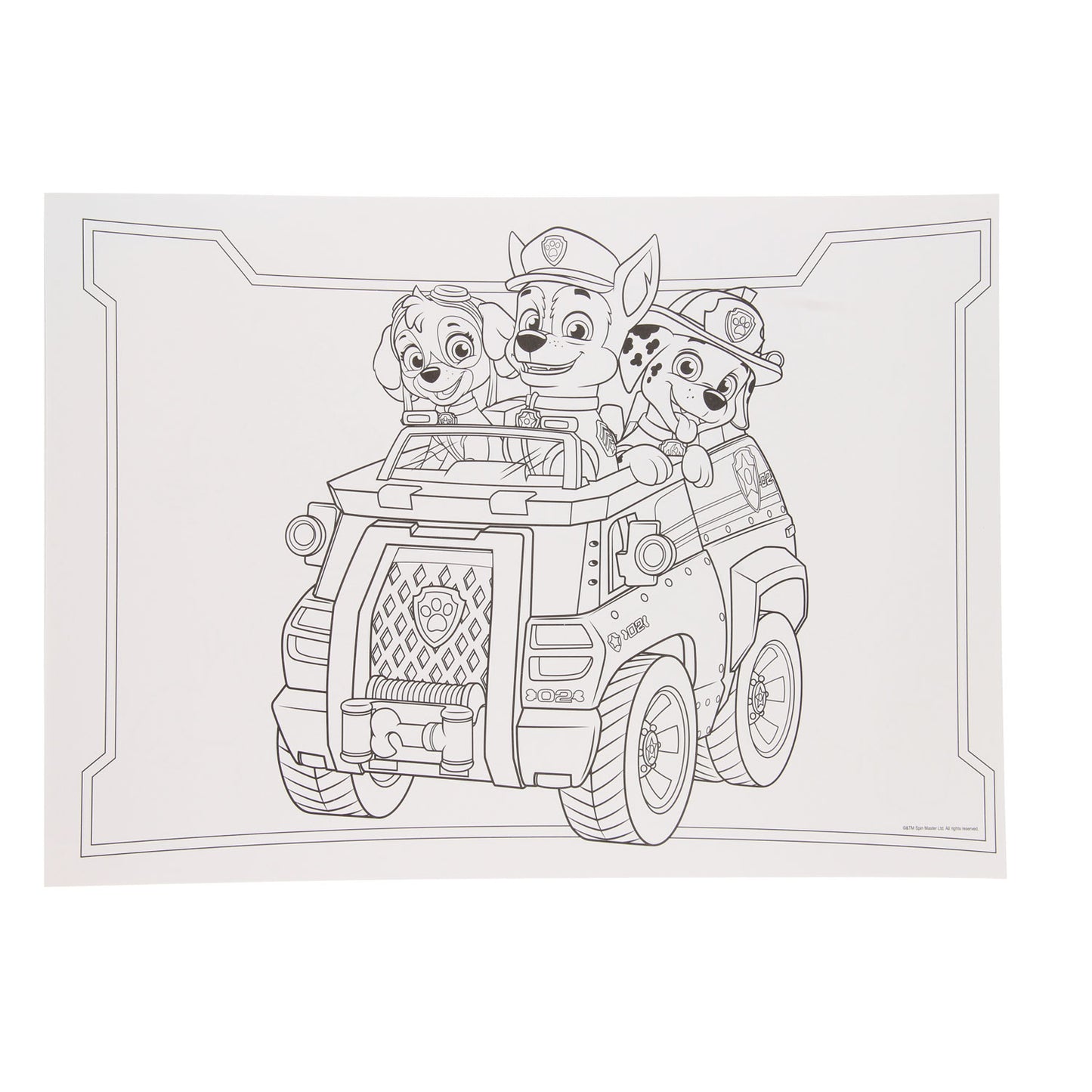 Paw Patrol Plawemat Law Patrol