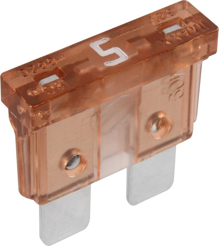 Herth+buss zekering platte stekker ato flat plug-in. 5a herth buss