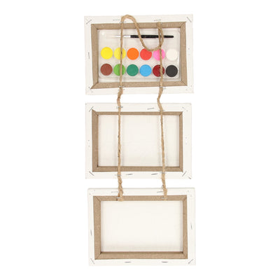 Dipinto di tela set under world, set di 3 pezzi
