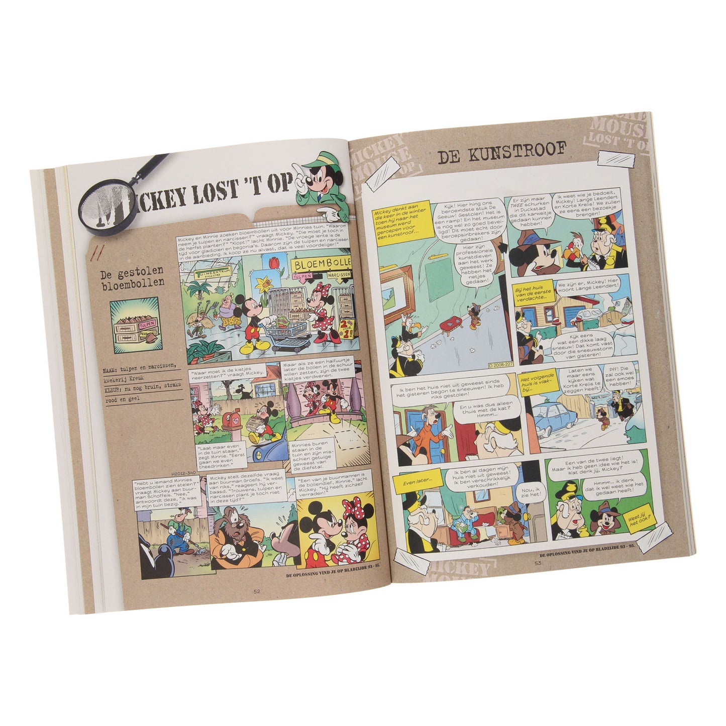 Vakantieboek Mickey Lost 't Op