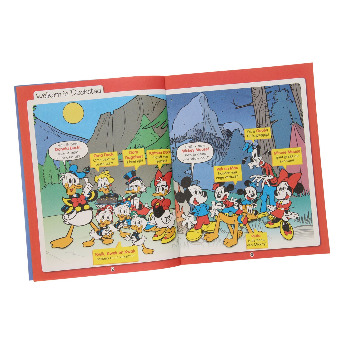 Donald Duck Junior Holiday Book con adesivi