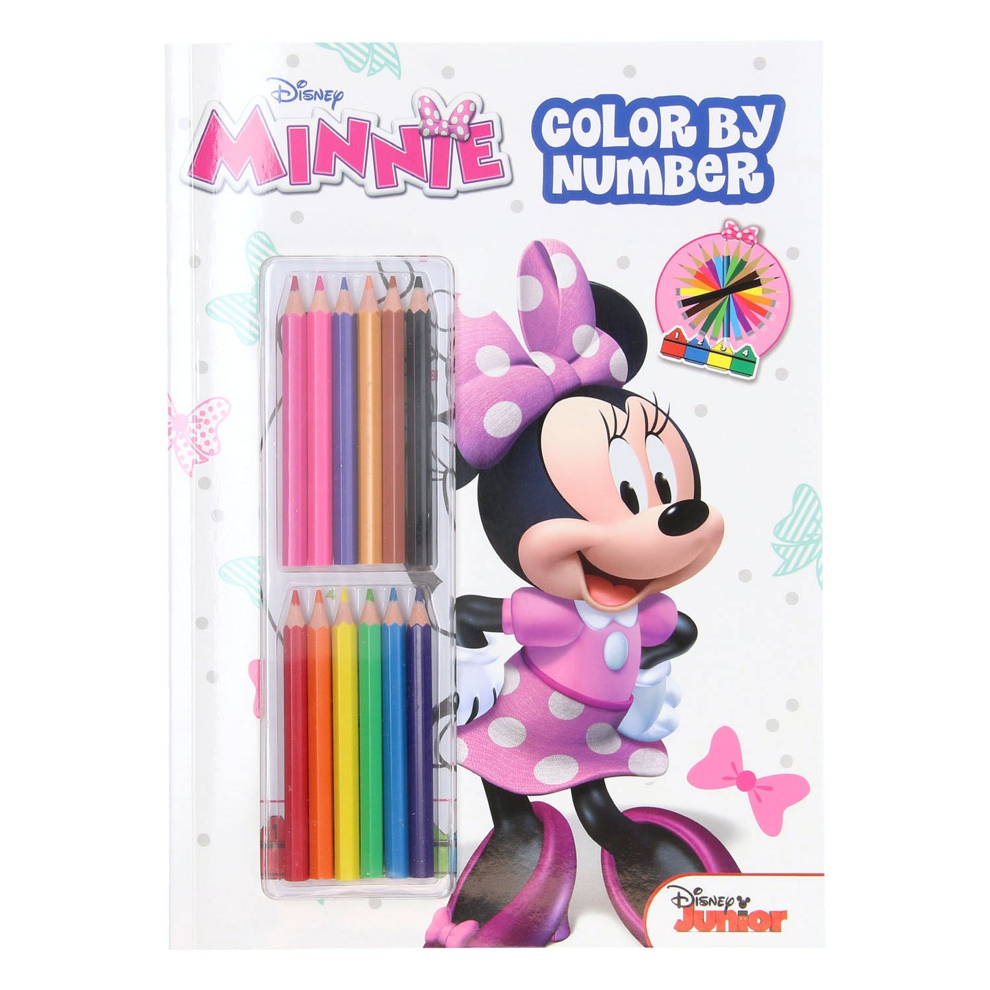 Especiales de libros Nederland bv Colores en el número Minnie Mouse