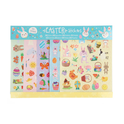 Sábanas de pegatinas Pascua, 5 hojas