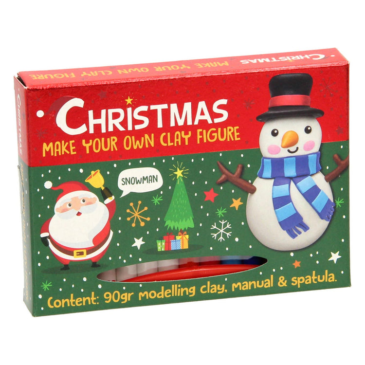 Make your own clay figure Christmas
