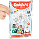 Treat Set: Book Coloring, Crayons Stickerel Christmas