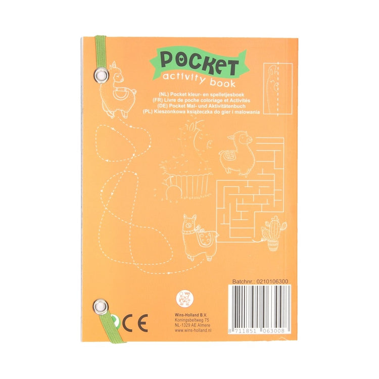 Libro de juegos de color de bolsillo