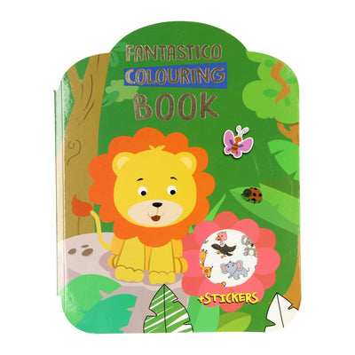 Wins Holland Fantastico Kleuren Stickerboek Jungle