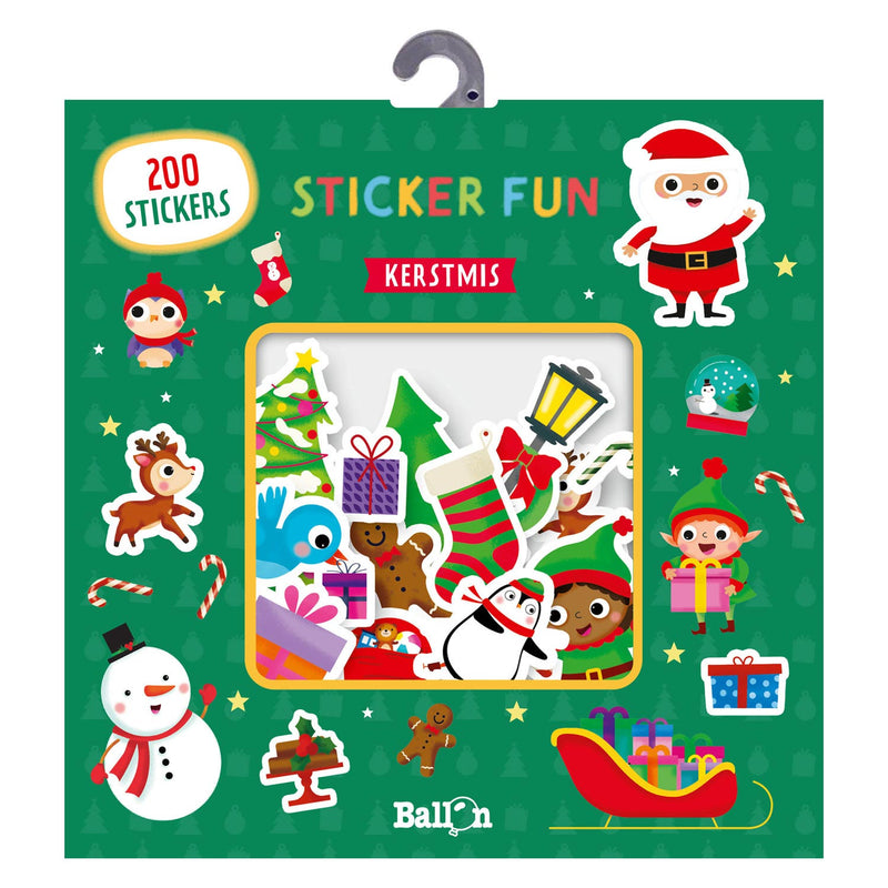 Stickerfun Navidad con 200 pegatinas
