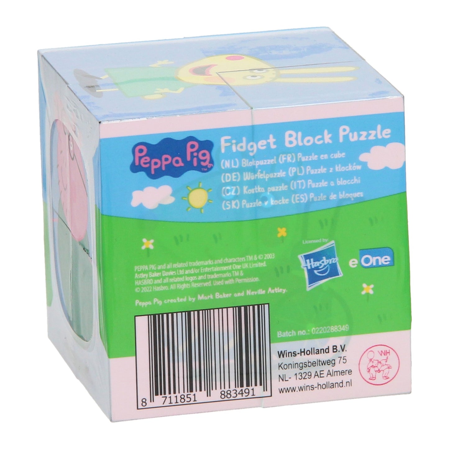 Peppa Pig Fidget Block puzzle