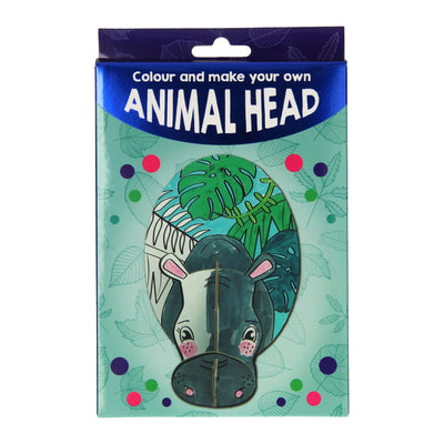 Gana Holanda Craft Set Cabeza de animal 3d hace hipopótamo