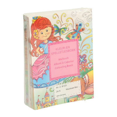 Folleto de color y juego, conjunto de 24.
