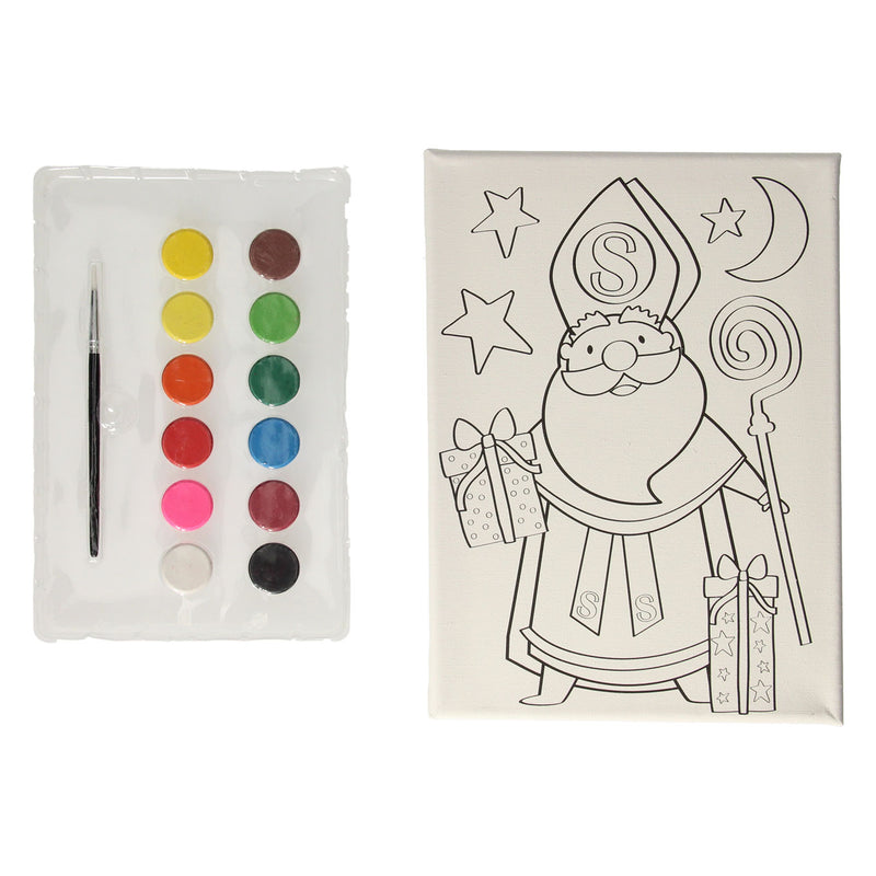 Set di pittura di tela sinterklaas