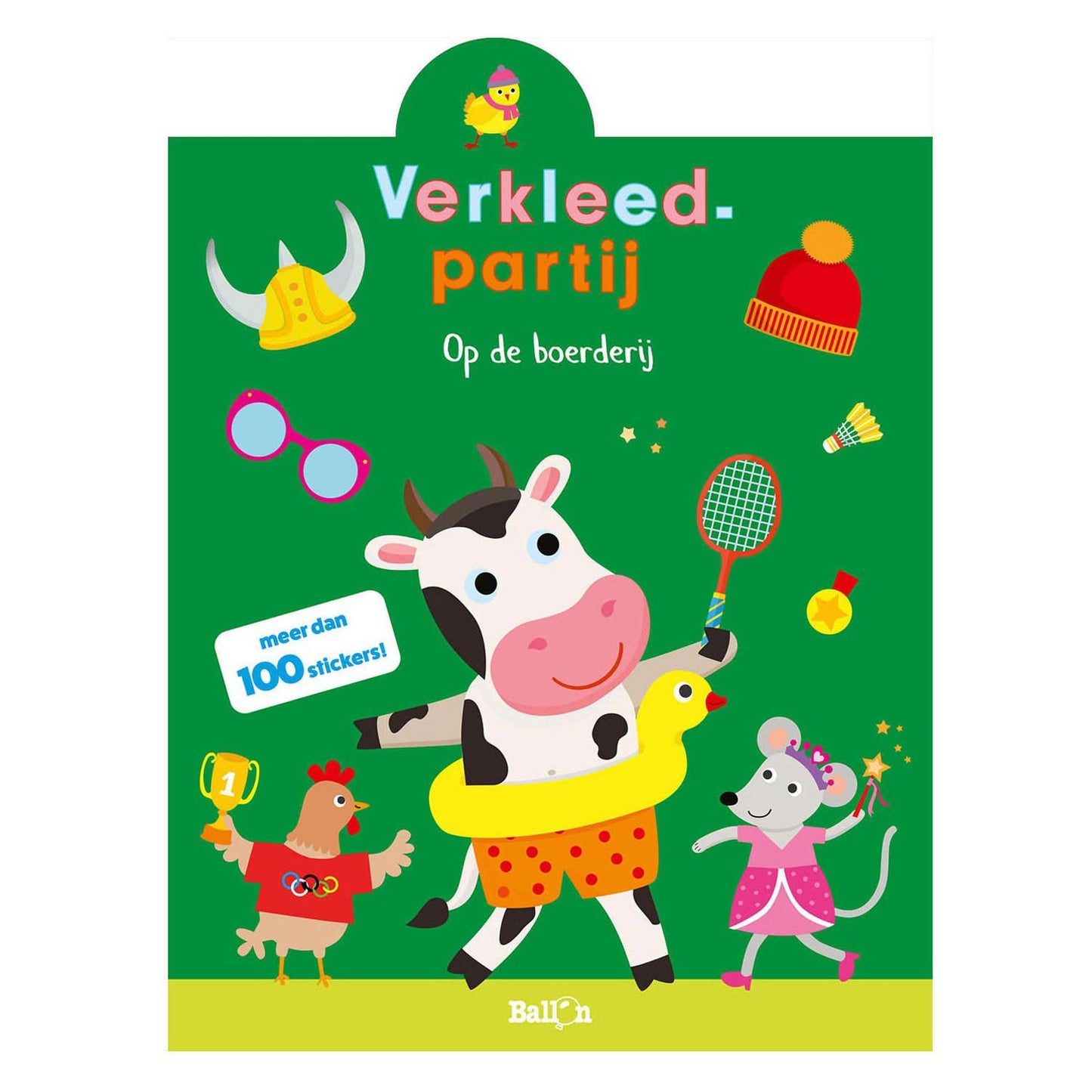 Dress Up Party Stickerboek: nella fattoria