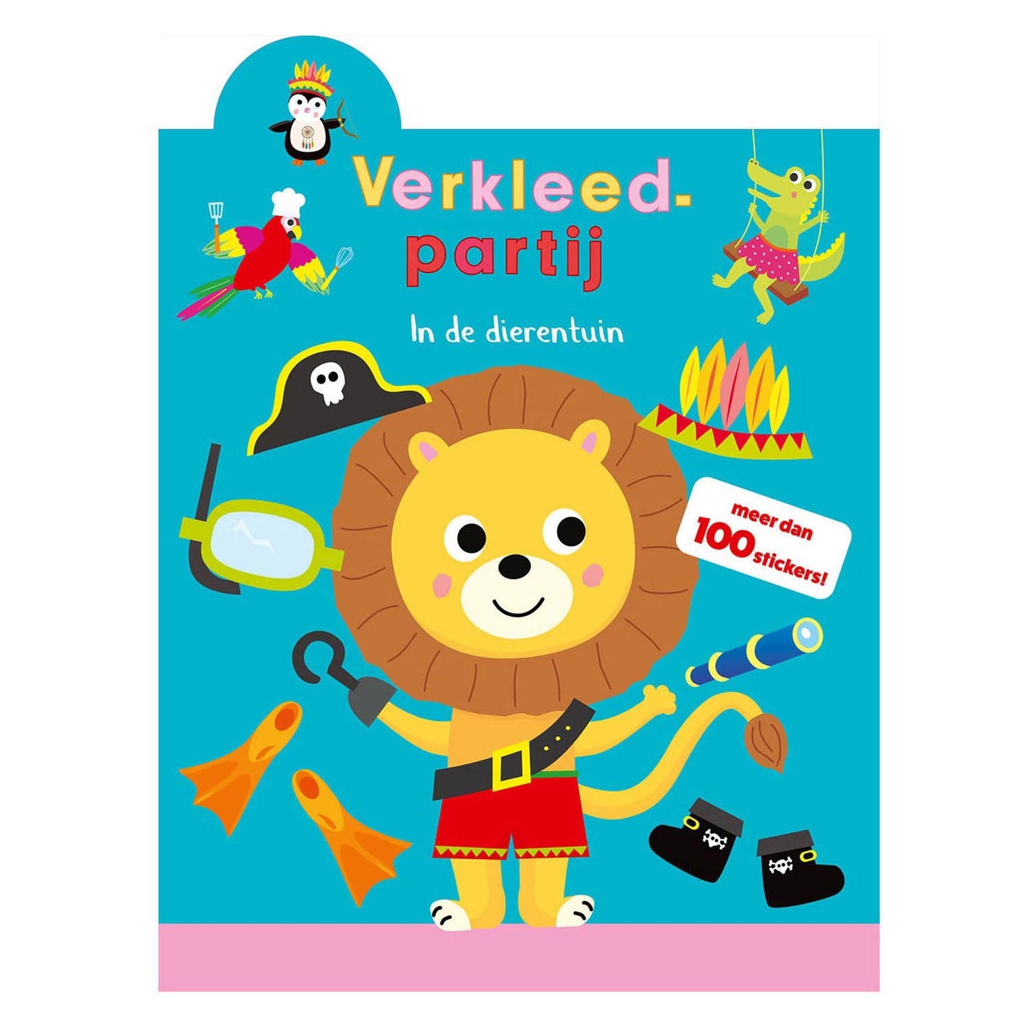 Dress up Party Stickerboek: nello zoo