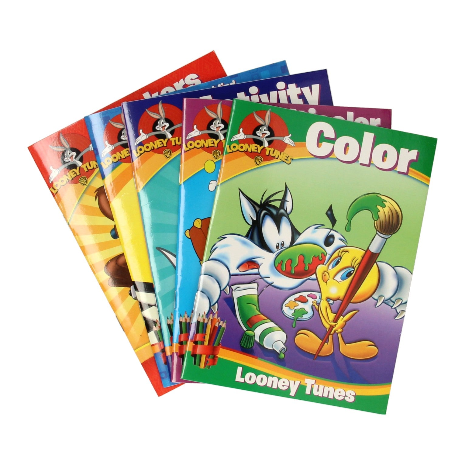 Book Specials Nederland BV Looney Tunes Colorbook Box con matite colorate