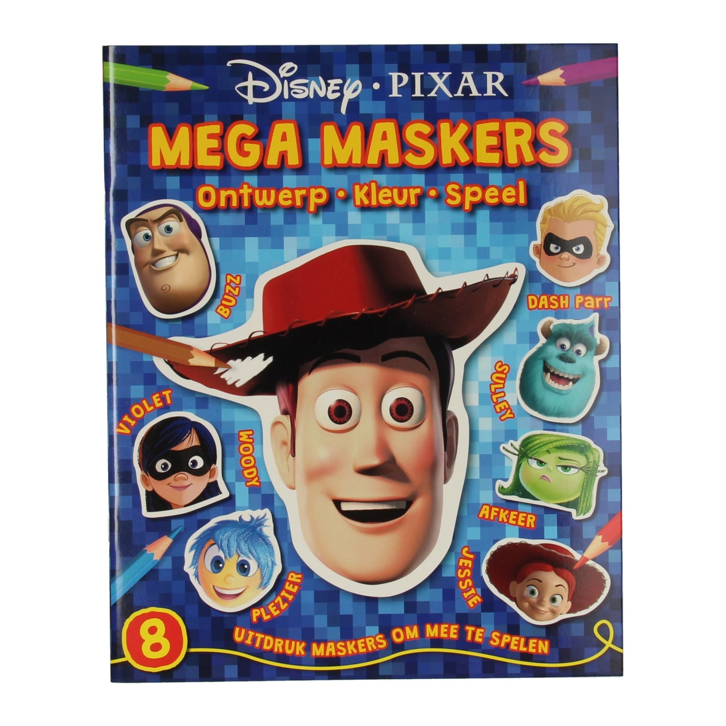 Libro de máscara de Walt Disney Disney Pixar