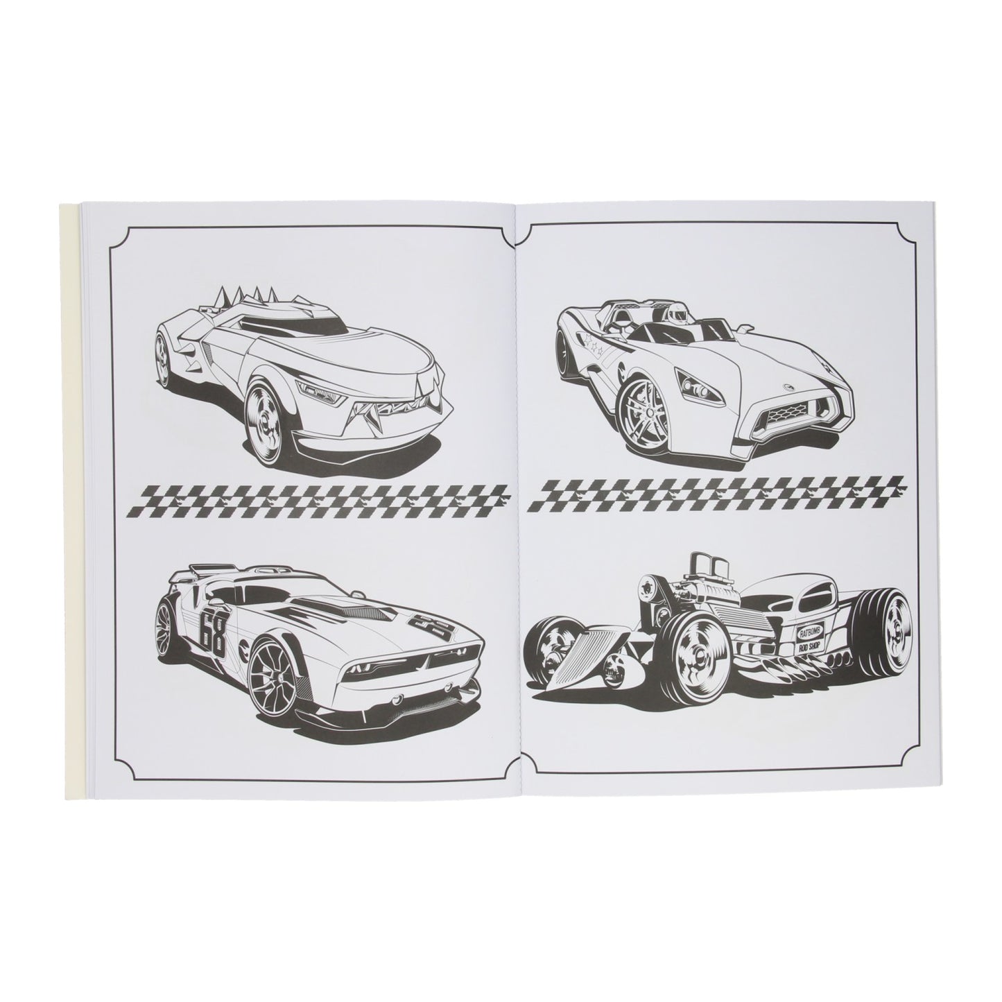 Ruote calde del Super Color Colorbook con matite
