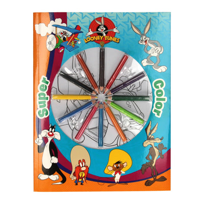 Super Color Colorbook LOONEY TONES con matite