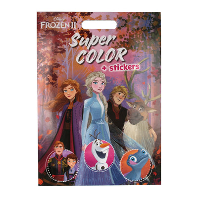 Walt Disney Super Color Kleurboek Frozen