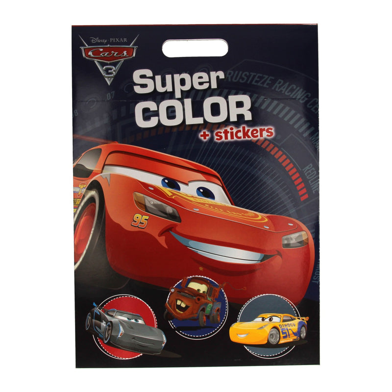 Walt Disney Super Color Colorbook Cars