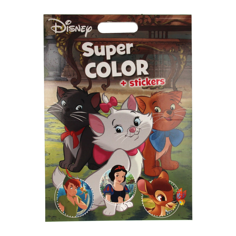 Walt Disney Super Color Colorbook FilmStars